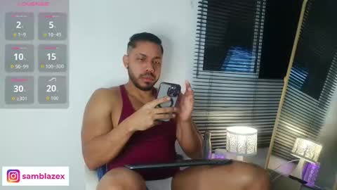 Sam Blaze online show from October 6, 1:58 am