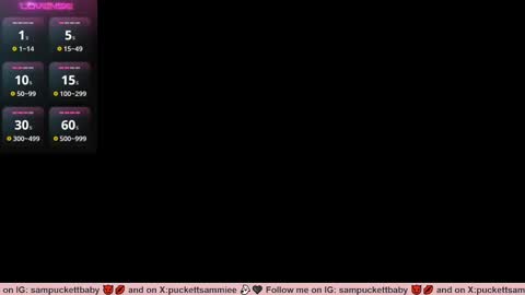 Snapshot of sampuckettbaby chatting on February 18, 5:53 pm sampuckettbaby online show from February 18, 5:53 pm