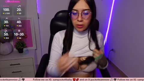 Snapshot of sampuckettbaby chatting on March 2, 3:13 am sampuckettbaby online show from March 2, 3:13 am