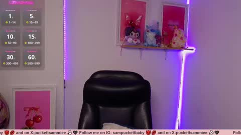 Snapshot of sampuckettbaby chatting on March 8, 3:56 pm sampuckettbaby online show from March 8, 3:56 pm