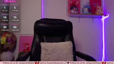 Snapshot of sampuckettbaby chatting on March 10, 7:40 pm sampuckettbaby online show from March 10, 7:40 pm