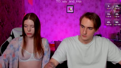 Say and kiss online show from January 12, 9:08 pm