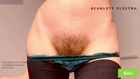 SCARLETT ELECTRA  -  online show from December 9, 6:35 pm