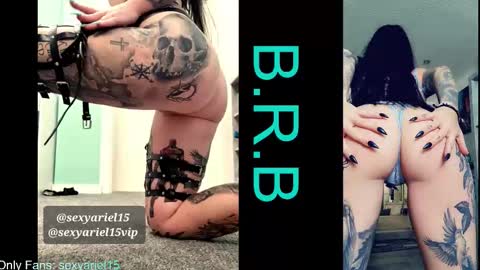 Snapshot of sexyariel15 chatting on September 23, 1:36 pm SexyAriel15 online show from September 23, 1:36 pm