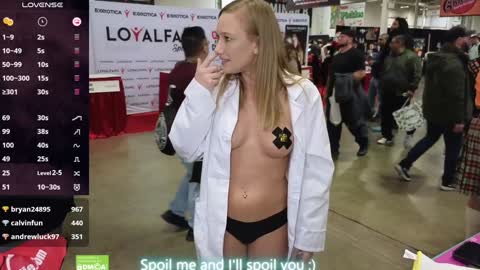 Miss Jasmine Baker - eXXXotica DC December 6th - 8th online show from December 7, 1:14 am