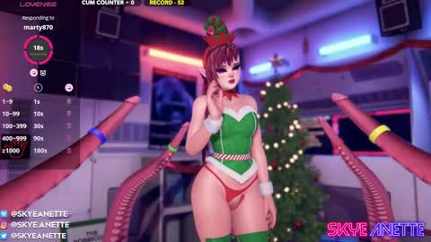 SkyeAnette online show from December 7, 2:20 am