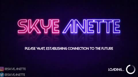 SkyeAnette online show from January 13, 2:07 am
