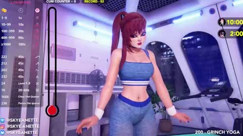 SkyeAnette online show from September 14, 1:16 am