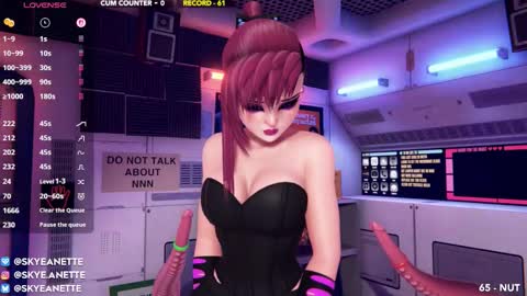 SkyeAnette online show from November 14, 2:21 am