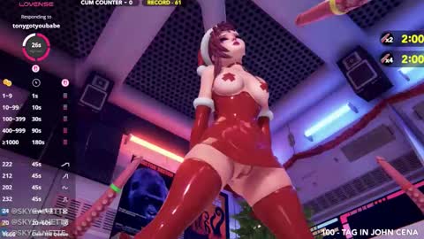 SkyeAnette online show from December 14, 2:17 am