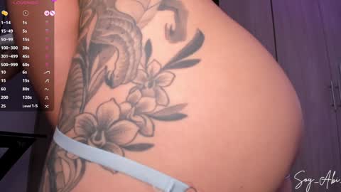 Snapshot of soy_abi_ chatting on February 26, 1:32 am Tati Open pvt online show from February 26, 1:32 am