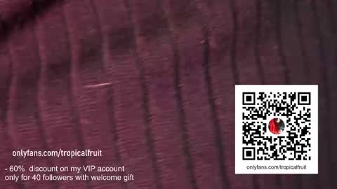 Snapshot of soytropicalfruit chatting on February 19, 1:29 am You want to talk to me more personal follow me in My Channel VIP 50 the discount online show from February 19, 1:29 am