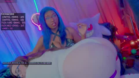 Snapshot of succubus_rosemilk chatting on January 25, 2:04 am Succubus RoseMilk online show from January 25, 2:04 am