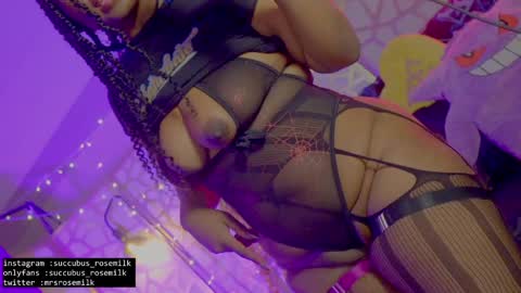 Snapshot of succubus_rosemilk chatting on February 9, 2:17 am Succubus RoseMilk online show from February 9, 2:17 am