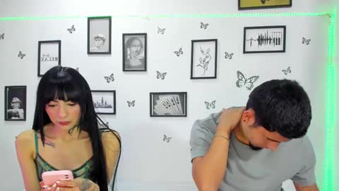 Snapshot of tainy_n_harley chatting on February 20, 7:45 am Liam and Juli online show from February 20, 7:45 am