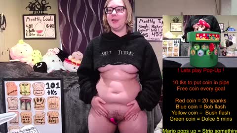 Snapshot of ten_tickle_pixie chatting on January 8, 7:45 pm Pixie and Tentacle Overlord online show from January 8, 7:45 pm