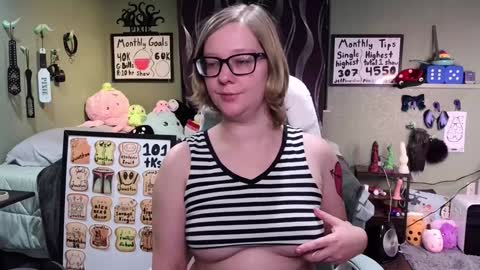 Snapshot of ten_tickle_pixie chatting on January 21, 5:16 am Pixie and Tentacle Overlord online show from January 21, 5:16 am