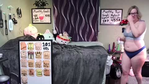 Snapshot of ten_tickle_pixie chatting on January 22, 7:13 pm Pixie and Tentacle Overlord online show from January 22, 7:13 pm