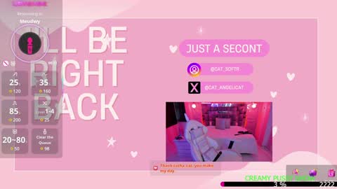 i am Cat  online show from January 21, 10:08 pm