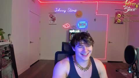 Snapshot of thejohnnystone chatting on January 16, 1:16 am Johnny Stone online show from January 16, 1:16 am