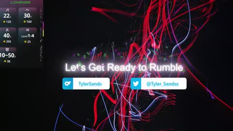 Snapshot of tylersands chatting on October 24, 4:03 pm Tyler Sands online show from October 24, 4:03 pm