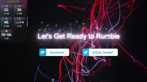 Snapshot of tylersands chatting on October 26, 2:45 pm Tyler Sands online show from October 26, 2:45 pm