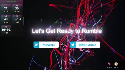 Snapshot of tylersands chatting on October 30, 12:28 pm Tyler Sands online show from October 30, 12:28 pm