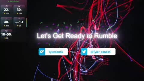 Snapshot of tylersands chatting on November 9, 1:20 pm Tyler Sands online show from November 9, 1:20 pm