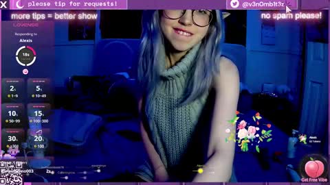 Snapshot of v3n0mb1t3z chatting on January 15, 4:57 am kermit online show from January 15, 4:57 am