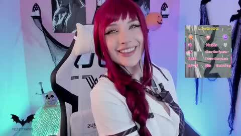 Snapshot of velvetvampire chatting on October 17, 4:15 am Jess online show from October 17, 4:15 am