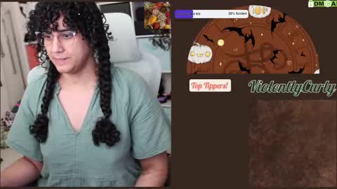 Snapshot of violentlycurly chatting on September 16, 10:11 pm Curly the Coin Operated Toy online show from September 16, 10:11 pm