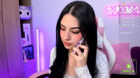 Snapshot of violet_catt chatting on February 6, 5:30 pm Violeta online show from February 6, 5:30 pm