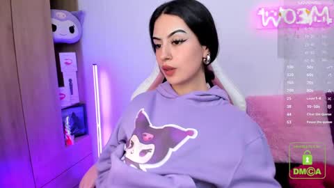 Snapshot of violet_catt chatting on February 27, 8:31 pm Violeta online show from February 27, 8:31 pm