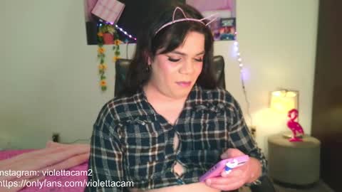 Snapshot of violettacam69 chatting on February 24, 4:27 am violettacam69 online show from February 24, 4:27 am
