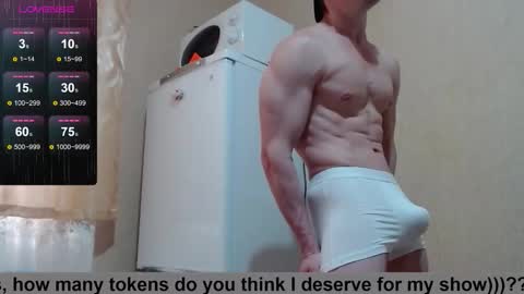 SexyMan online show from September 23, 2:20 pm