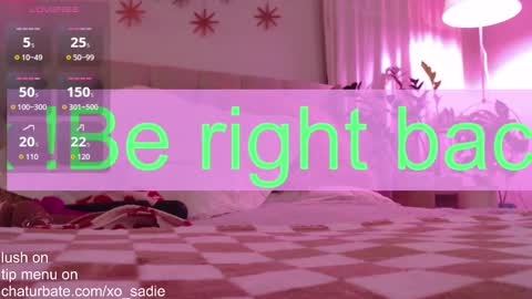 Xo Sadie online show from January 14, 7:06 am