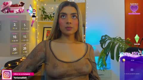 Snapshot of yeriawaddell_ chatting on December 14, 3:07 am yeriawaddell online show from December 14, 3:07 am