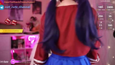 Snapshot of yourcutewaifu chatting on February 1, 4:33 pm Lina Fansly online show from February 1, 4:33 pm