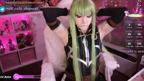 Snapshot of yourcutewaifu chatting on September 23, 12:24 am Lina Fansly online show from September 23, 12:24 am