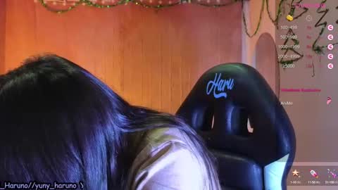 Snapshot of yuny_haruno chatting on December 13, 3:54 pm Haruno online show from December 13, 3:54 pm