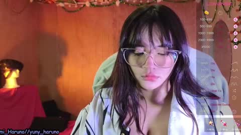 Snapshot of yuny_haruno chatting on December 17, 3:39 pm Haruno online show from December 17, 3:39 pm