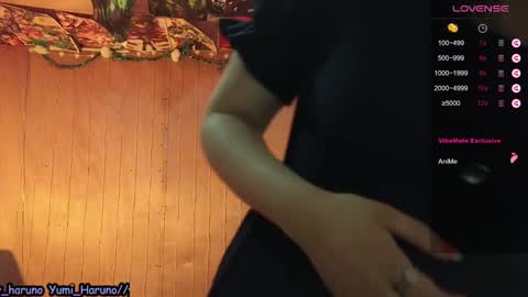 Snapshot of yuny_haruno chatting on December 18, 5:42 pm Haruno online show from December 18, 5:42 pm