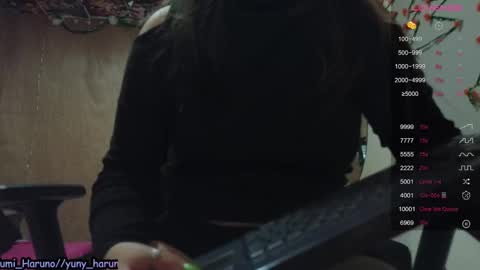 Snapshot of yuny_haruno chatting on January 3, 4:37 pm Haruno online show from January 3, 4:37 pm