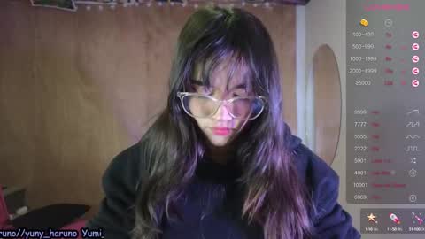 Snapshot of yuny_haruno chatting on January 11, 2:25 pm Haruno online show from January 11, 2:25 pm