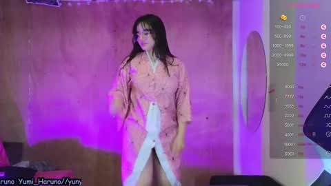 Snapshot of yuny_haruno chatting on January 16, 2:08 pm Haruno online show from January 16, 2:08 pm