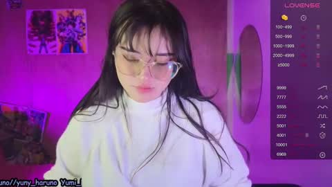 Snapshot of yuny_haruno chatting on February 5, 2:48 pm Haruno online show from February 5, 2:48 pm