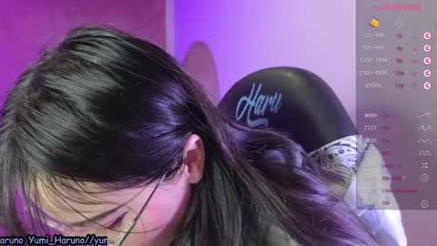 Snapshot of yuny_haruno chatting on February 12, 4:55 pm Haruno online show from February 12, 4:55 pm