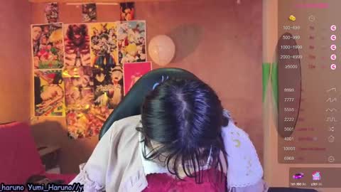 Snapshot of yuny_haruno chatting on February 14, 5:36 pm Haruno online show from February 14, 5:36 pm