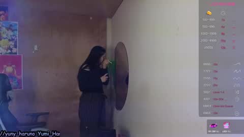 Snapshot of yuny_haruno chatting on February 18, 2:06 pm Haruno online show from February 18, 2:06 pm