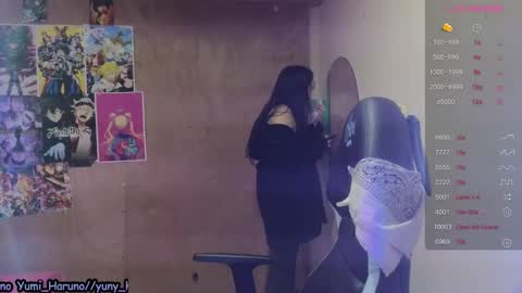 Snapshot of yuny_haruno chatting on February 20, 2:13 pm Haruno online show from February 20, 2:13 pm